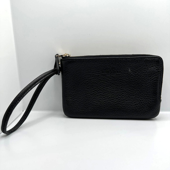 Coach Black Wristlet